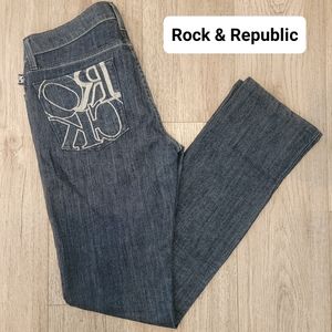 Rock & Republic Stella straight leg jeans